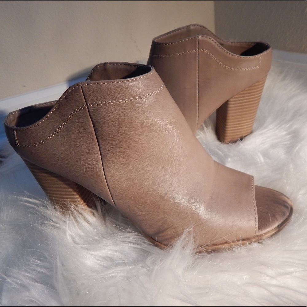 Dolce Vita Nubuck Leather Mules 8